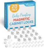 vmaisi front packaging showing 20 locks and 2 keys for quick setup