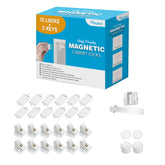 vmaisi front packaging showing 12 locks and 2 keys, clear product overview and benefit