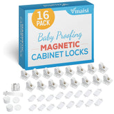 vmaisi front packaging showing 16 locks and 2 keys for child safety
