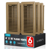 VOISEN front view brown register showing clean lines and durable finish benefit aesthetic appeal