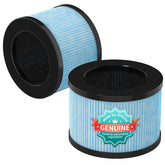 VOOPNU front packaging view showing two replacement filters and clear labeling for easy identification and peace of mind