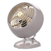 Vornado VFAN Mini front view showing retro metal design and compact cooling
