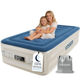 VOSSER front view of inflated mattress showing stable sleep surface