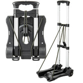 Vsaikeo front view folded cart showing compact storage and portability
