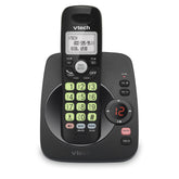 VTech front view showing base and cordless handset highlighting system design