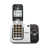 VTech VG232 front view showing handset and base for reliable home calling