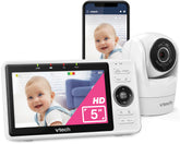VTech VM901 parent unit front view showing clear bedside monitoring