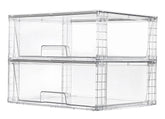 Vtopmart clear drawer front view showing visibility and quick access