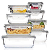 Vtopmart front pack showing all eight containers and tidy organization benefit