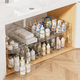 Vtopmart front packaging showing four clear organizers and benefits