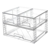 Vtopmart front view assembled set showing clear organization benefit