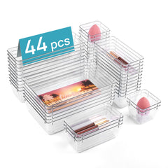 Vtopmart clear tray front view showing organized compartments and quick visibility
