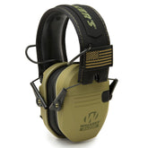 Walker's Razor front view showing slim cups and clear protection benefit