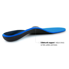 WALK·HERO inserts placed inside a work boot improving support and fit