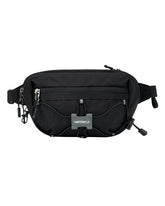 WATERFLY front view showing compact design and lockable zipper for security