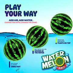 Needle-nose valve detail on Watermelon Ball for easy quick inflation
