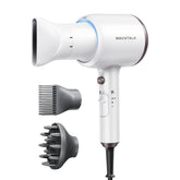 wavytalk front view showing sleek dryer design and fast-dry benefit
