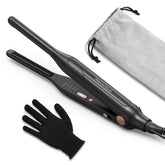 wavytalk front view compact flat iron showing slim profile and portability benefit