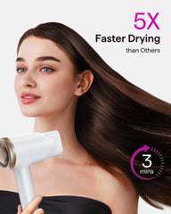 wavytalk magnetic concentrator and diffuser attached demonstrating easy styling versatility