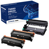 WEAREC front packaging showing two TN660 and one DR630, clear compatibility information