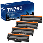 WEAREC TN760 front packaging showing four cartridges and clear product benefit