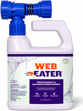 Web Eater front packaging 32oz showing concentrate and sprayer benefits