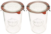 WECK front packaging showing two Weck 743 jars and accessories for organized storage