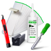 Wedge Guys front packaging showing full regripping kit and contents