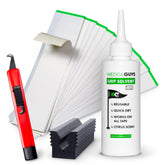 Wedge Guys kit front packaging showing complete regripping components and convenience