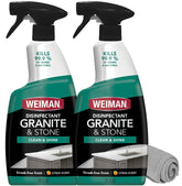 Weiman spray front packaging showing product and benefits