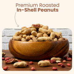 Wellsley Farms peanuts in a bowl on a game-day table encouraging sharing