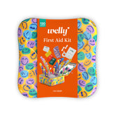 welly front view tin showing compact travel-friendly kit and quick access benefit