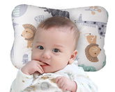 WelsLife front view of head support showing organic cotton cover and shape for comfort