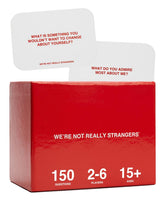 WE'RE NOT REALLY STRANGERS front packaging shown for easy gifting and storage