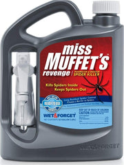 Wet & Forget front label on 64 oz bottle showing product and benefit