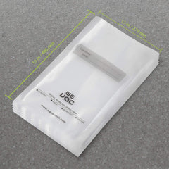 Wevac embossed micro-channel texture close-up for faster vacuuming and stronger seals