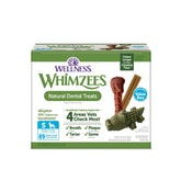 Whimzees front box showing small value pack for daily dental care