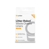 Whisker pack front view showing 25 liners and clear fit benefit