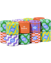 Who Gives A Crap front packaging showing 16-roll bulk box and eco benefits
