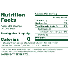 Whole Earth pouch label close-up highlighting non-GMO and plant-based benefits