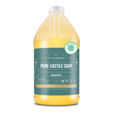 WHOLENATURALS front label showing 64 oz bottle and product benefits