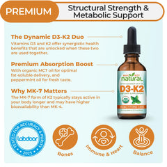 Why Not Natural closeup of dropper releasing a drop highlighting precise dosing benefit