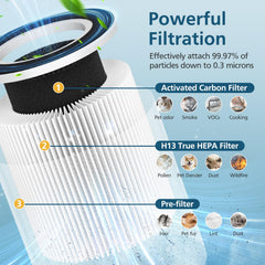 WILERDA visible activated carbon layer detail emphasizing odor adsorption benefit