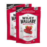 WILEY WALLABY front packaging showing 24oz 2-pack and bright strawberry appeal