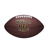 WILSON front view showing junior football shape and authentic NFL appearance