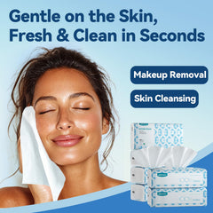 Winner towel removing makeup demonstrating effective gentle cleansing