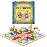 Winning Moves front packaging showing classic Parcheesi art and nostalgic appeal