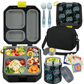wiwens front packaging of bento lunch box set showing full contents and convenience
