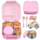 wiwens front packaging bento set showing full five-piece contents and portability benefit