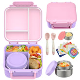 wiwens front view of bento set showing colorful packaging and components for easy selection